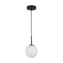 JUST HOME COLLECTION - Lampara colgante Moscu 1 luz e27 negro