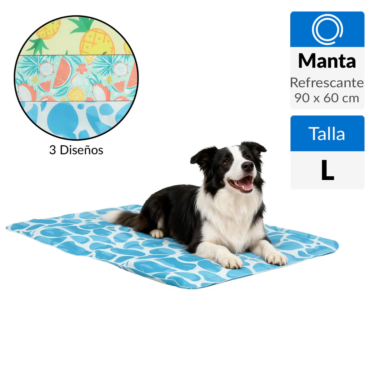 PETIZOOS - Mat refrescante 60x90 cm Diseños Surtidos