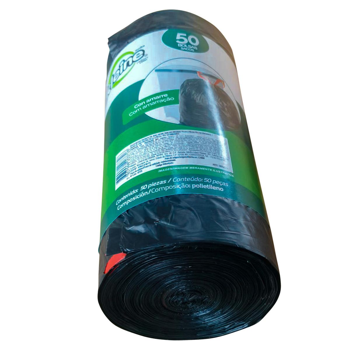 KLEINE WOLKE - Bolsa de basura 70 cm x 90 cm 70 Litros 50 unidad(es)