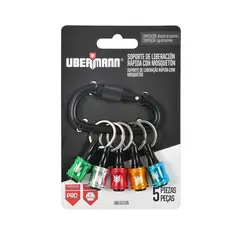 UBERMANN - Llavero Set Porta Puntas Hexagonales