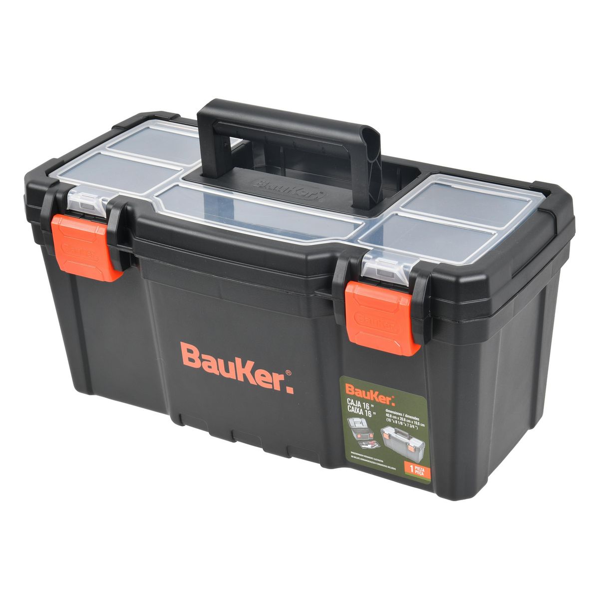 BAUKER - Caja de Herramientas 16"