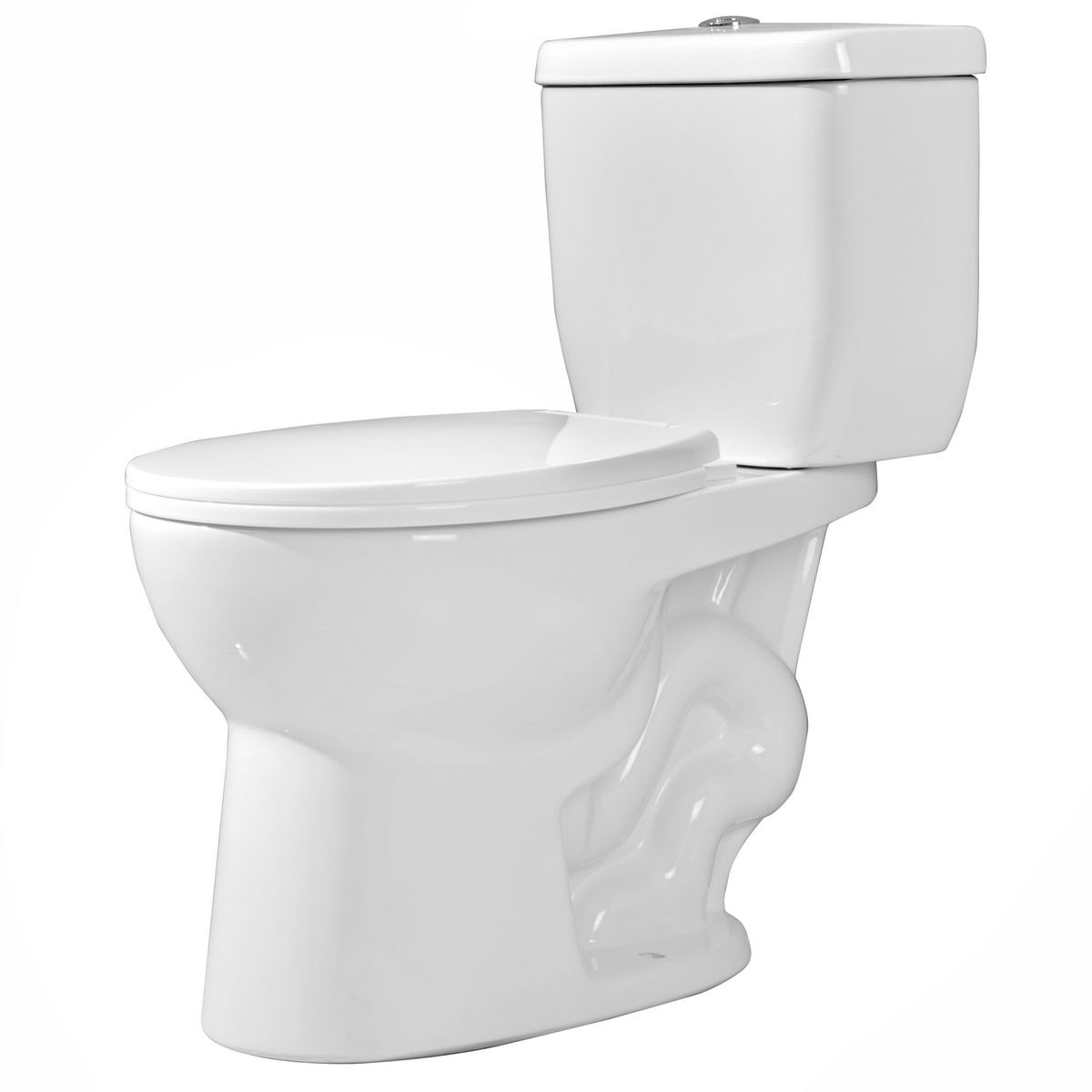 SENSI DACQUA - Sanitario Two piece a Piso 30,5 cm 9 Litros Dual Blanco
