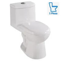 One Piece One piece a Piso 30,5 cm 6 Litros Riva Blanco