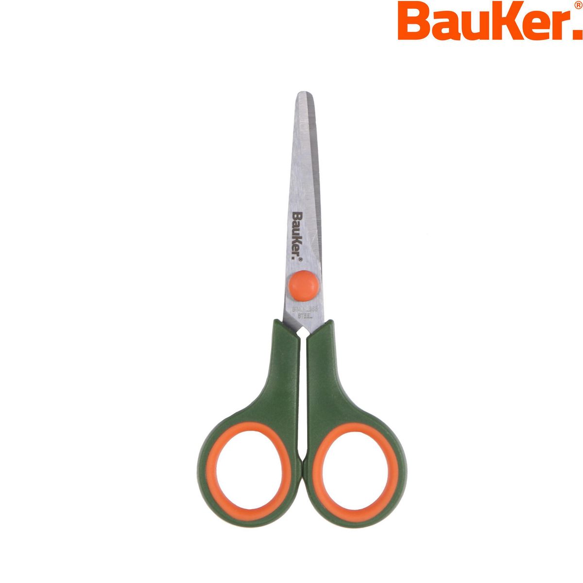 BAUKER - Tijera Punta Roma Basica 140 mm