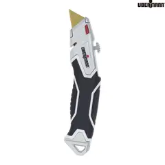 UBERMANN - Cuchillo autorecargable con repuesto