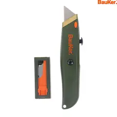 BAUKER - Cuchillo multiuso con repuesto