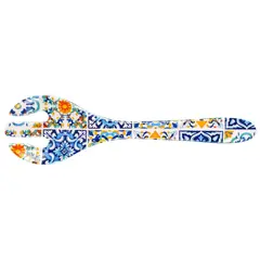 JUST HOME COLLECTION - Tenedor servir toscana azul limón