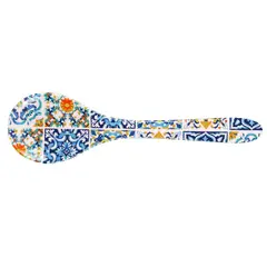 JUST HOME COLLECTION - Cuchara servir toscana azul limón