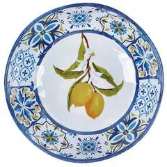 JUST HOME COLLECTION - Bowl toscana 18.5 cm azul limón