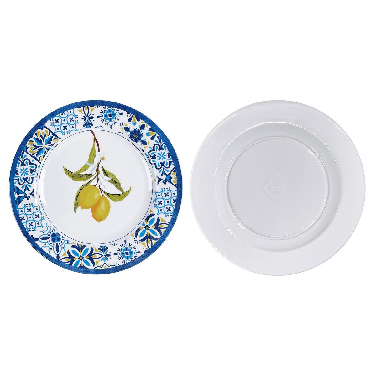 JUST HOME COLLECTION - Plato 23 cm Melamina Toscan Blanco