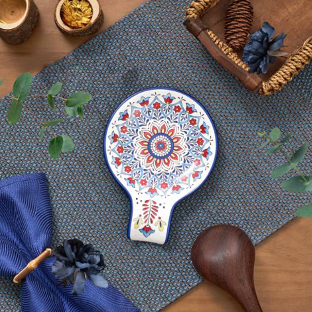 JUST HOME COLLECTION - Porta Cucharón Kalinda Cerámica