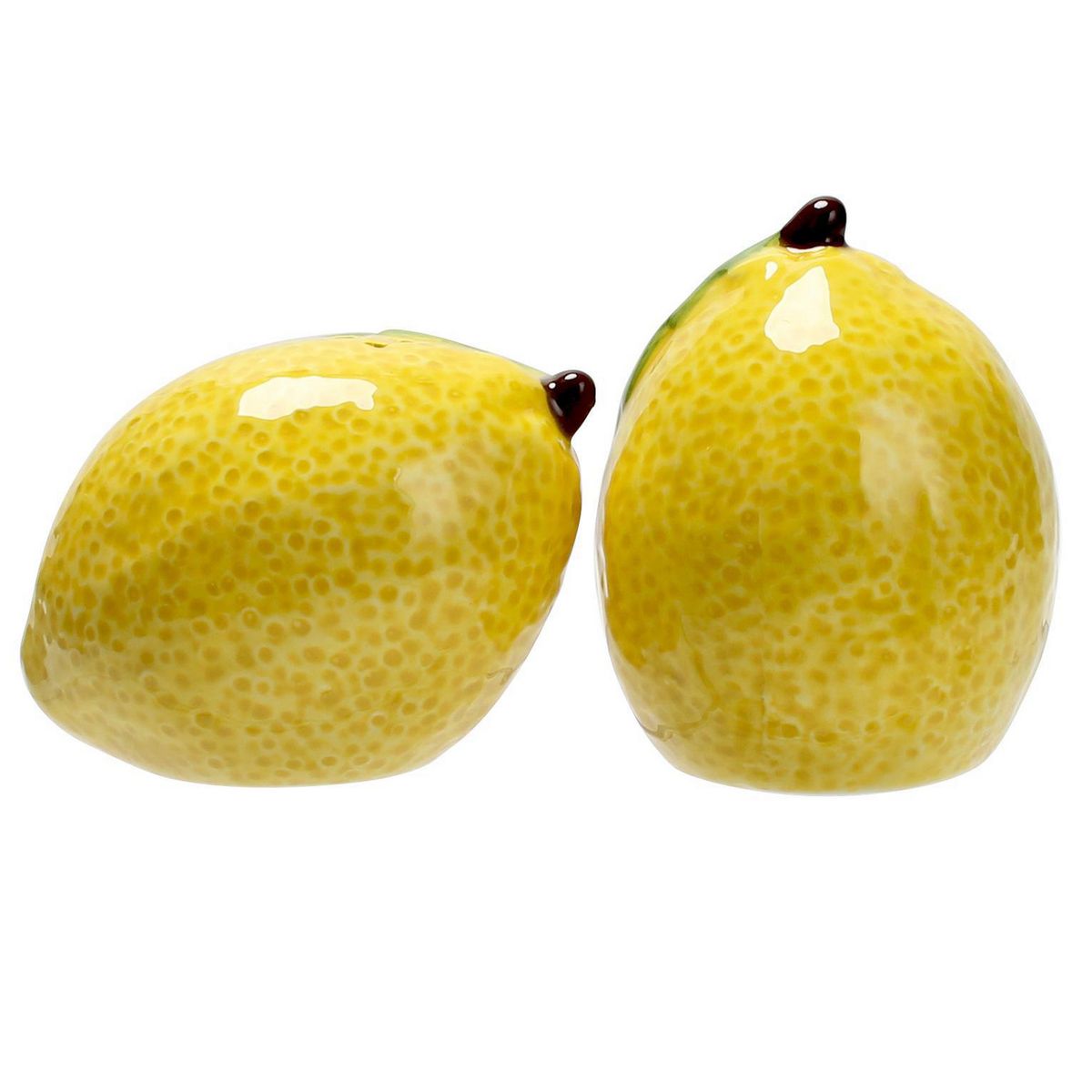 JUST HOME COLLECTION - Salero y pimentero diseño limón