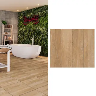 HOLZTEK - Cerámica 50x50 cm Amazonia Caramelo 2.5 m2
