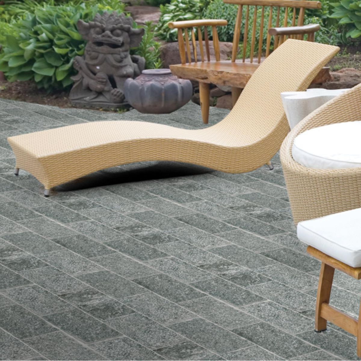 HOLZTEK - Cerámica 50x50 cm Tacna Rock Grafito 2.5 m2