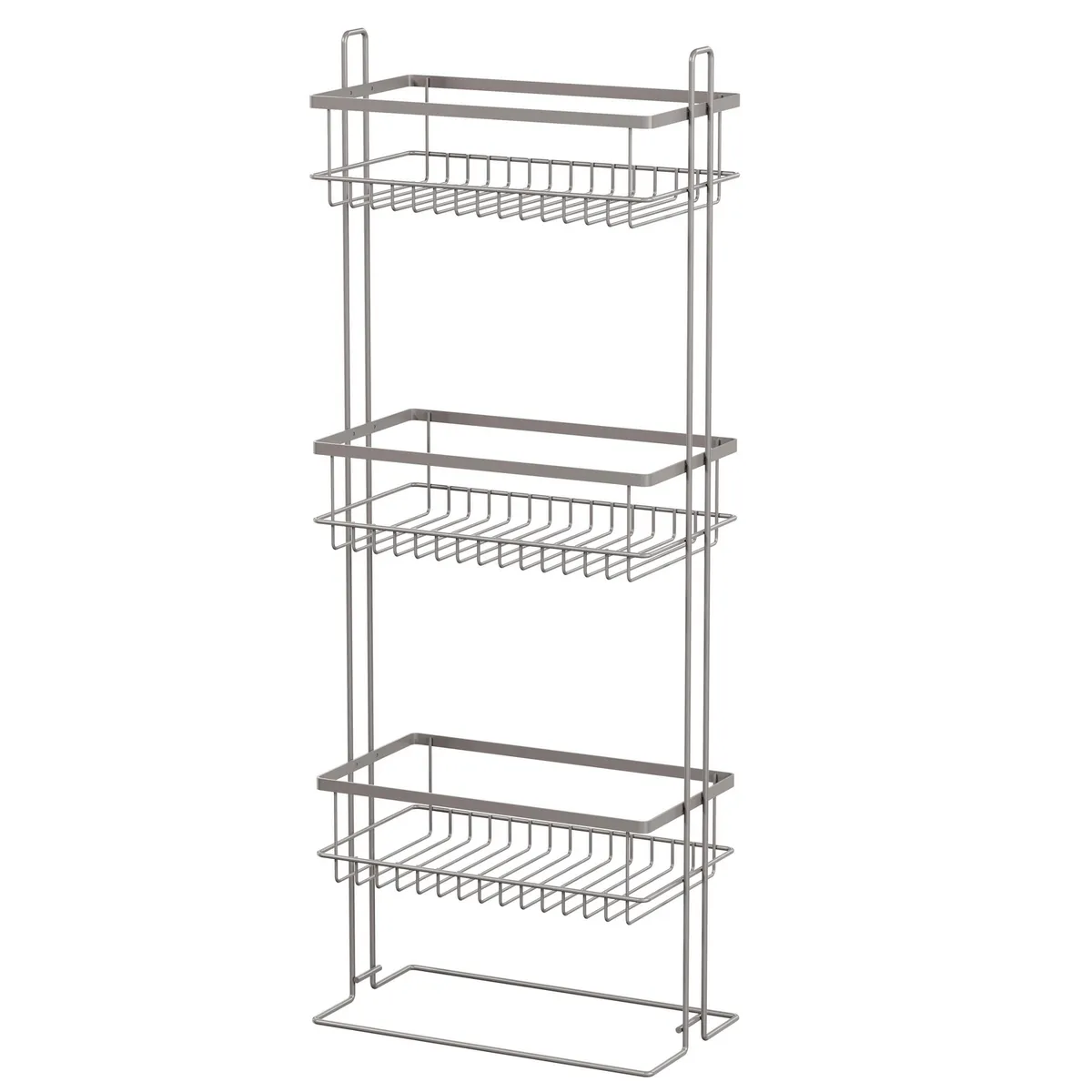 JUST HOME COLLECTION - Organizador de piso 3 Niveles Satinado