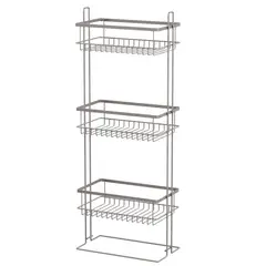JUST HOME COLLECTION - Organizador de piso 3 Niveles Satinado