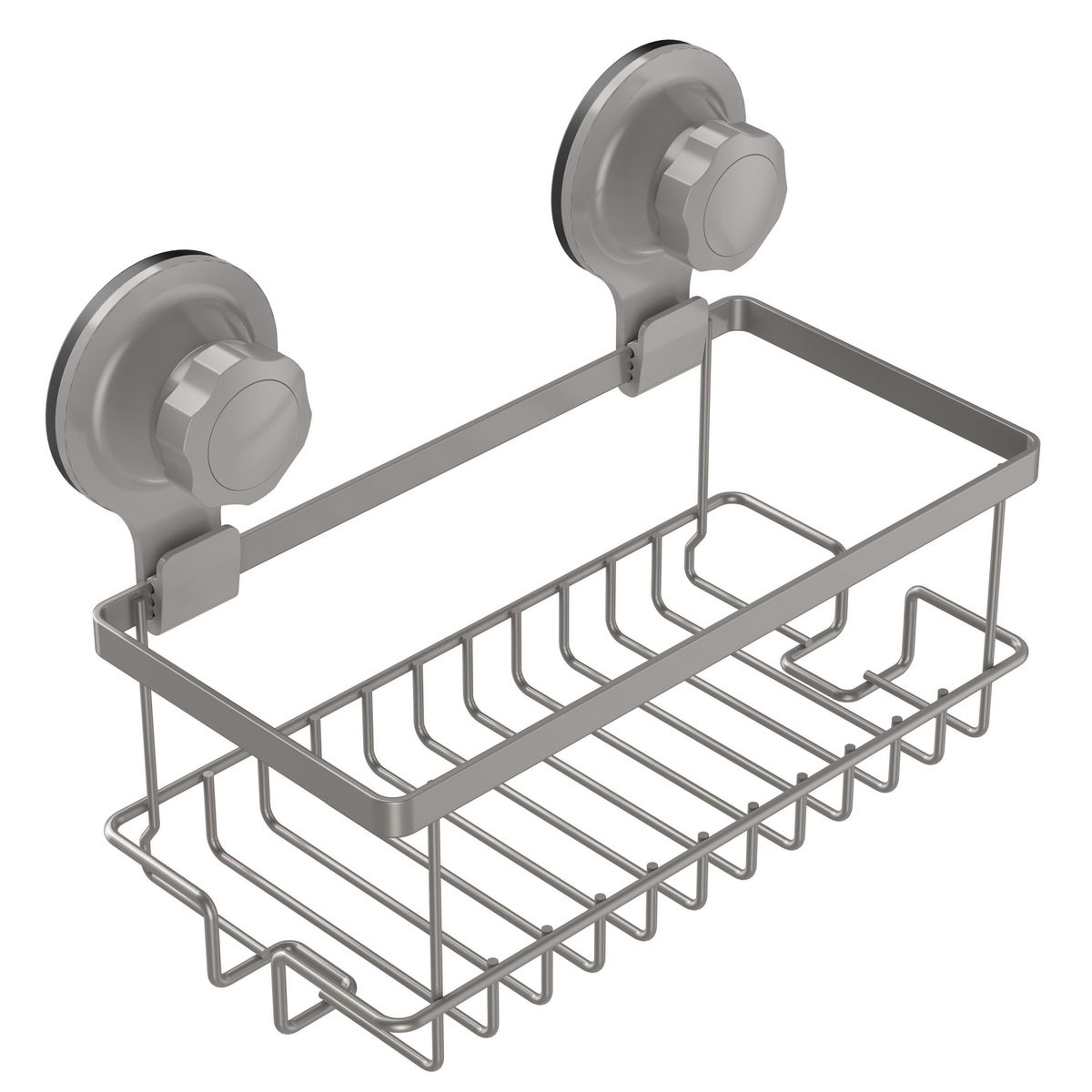 JUST HOME COLLECTION - Organizador de ducha succión taupe