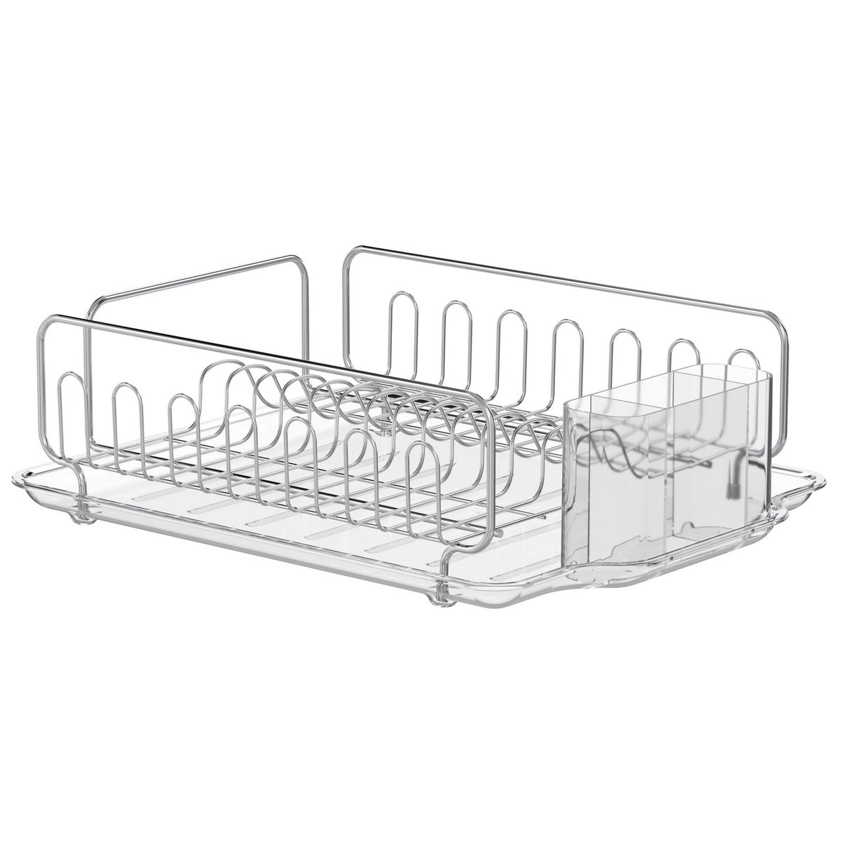 JUST HOME COLLECTION - Secaplatos cromada 33,7x44,4x13 cm