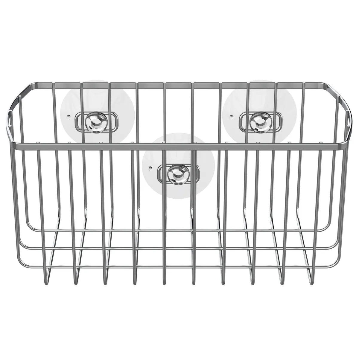 JUST HOME COLLECTION - Canasta ducha acero inoxidable