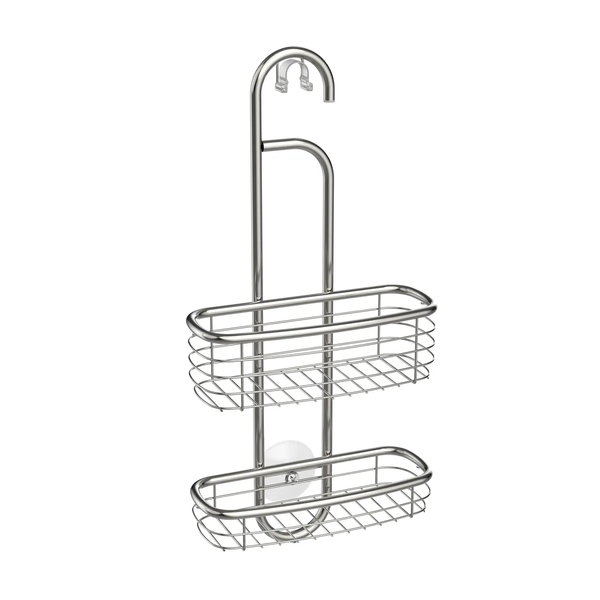 JUST HOME COLLECTION - Champucera 2 niveles cromada