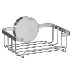 JUST HOME COLLECTION - Jabonera de succión cromada