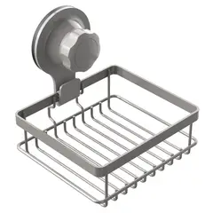 JUST HOME COLLECTION - Organizador de ducha succión taupe