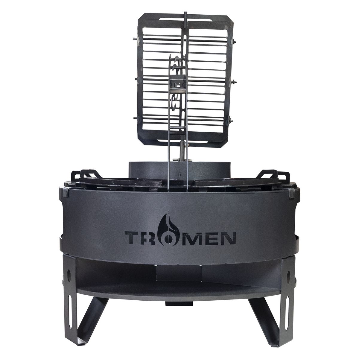 TROMEN - Parrilla a Carbón Duomo Ceibo Tromen Acero Carbono