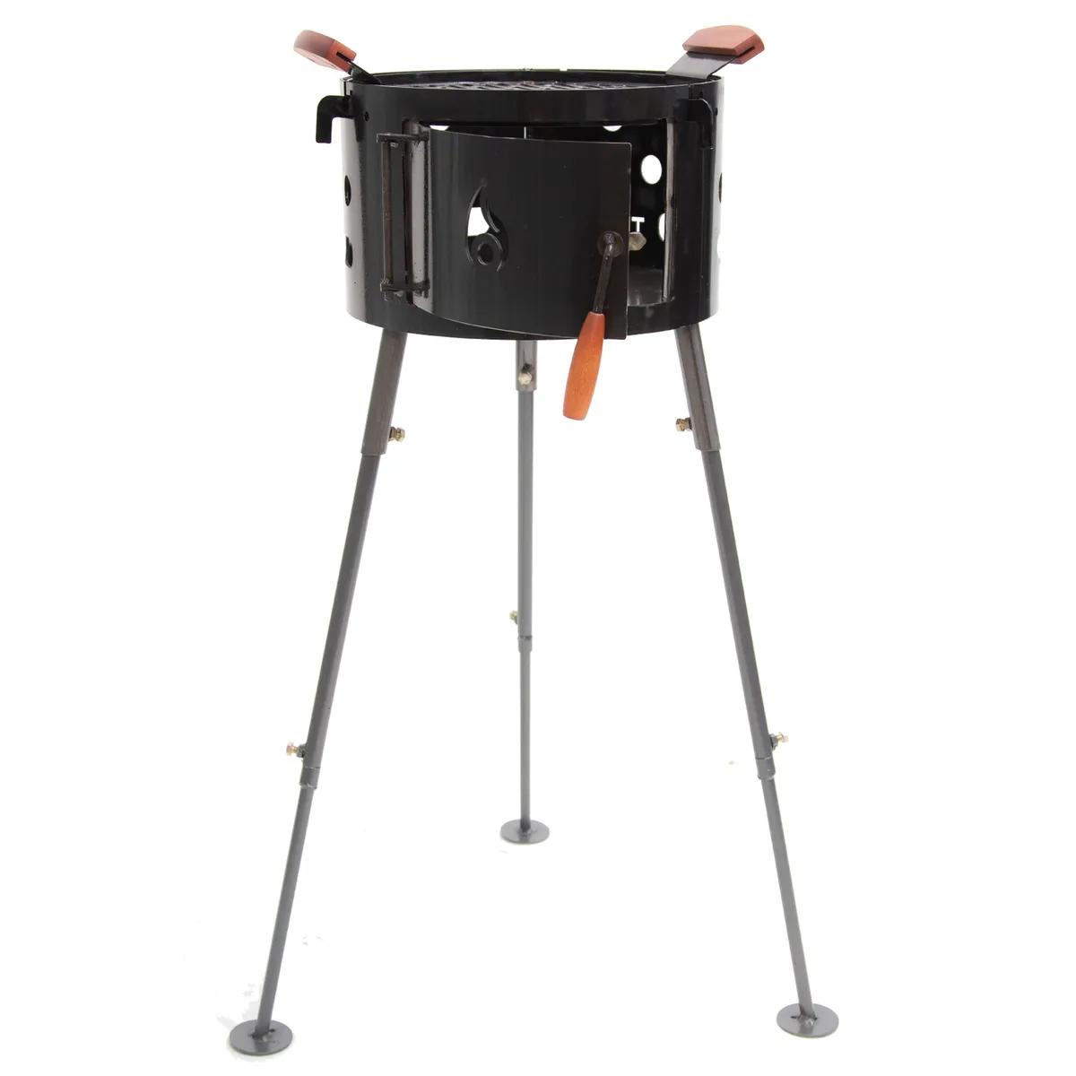 TROMEN - Parrilla a Carbón Duomo 380 Tromen Acero Carbono