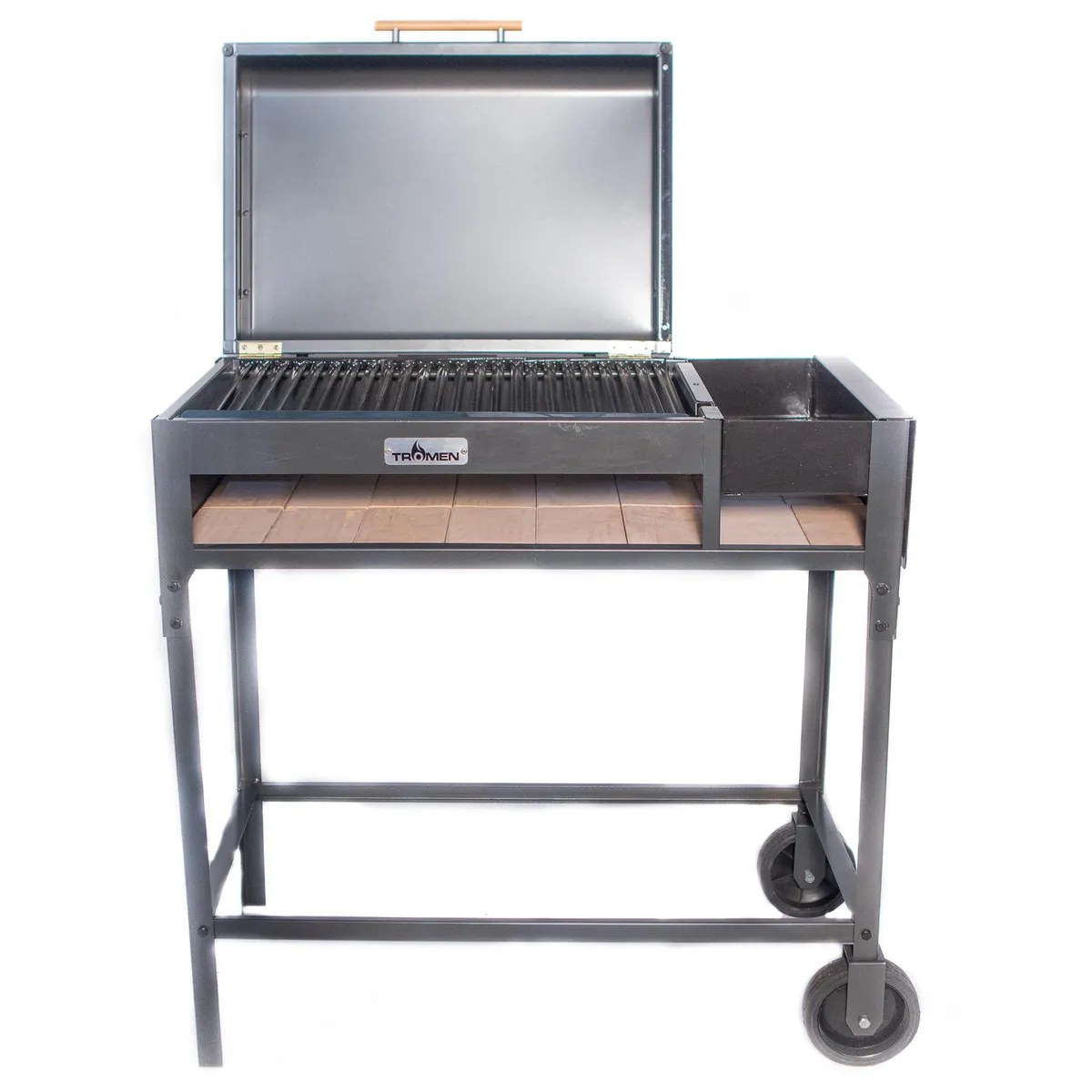 TROMEN - Parrilla a Carbón Chulengo Acero Carbono