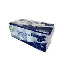 KLEINE WOLKE - Toalla de papel 8 rollos de 30 m. c/u