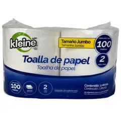 KLEINE WOLKE - Toalla de papel 2 rollos de 100 m. c/u