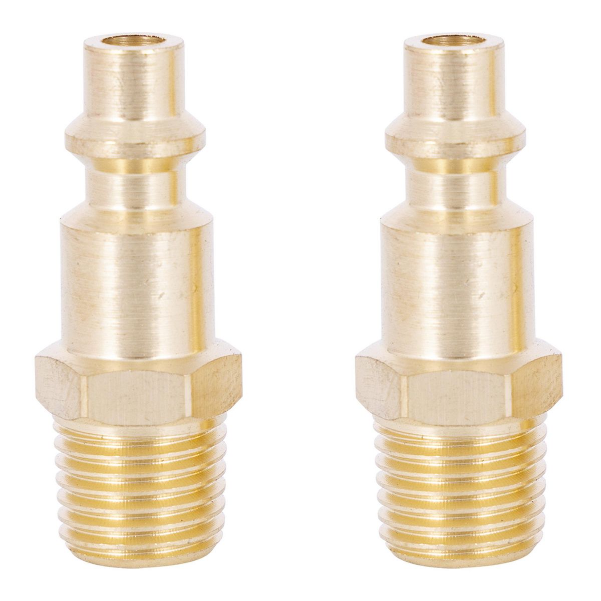 Acomple rápido 1/4" macho 2 piezas, marca UBERMANN - Foto Principal