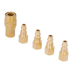 UBERMANN - Set de Coplas Latón HI 1/4 " 5 Unidad(es)