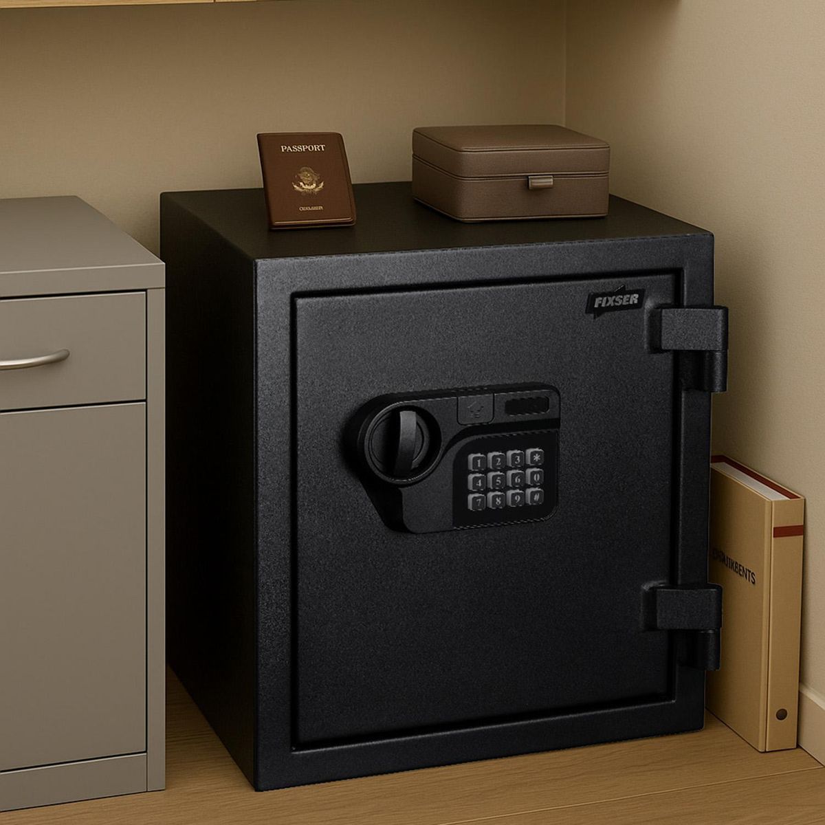 FIXSER - Caja Seguridad Digital 32 l