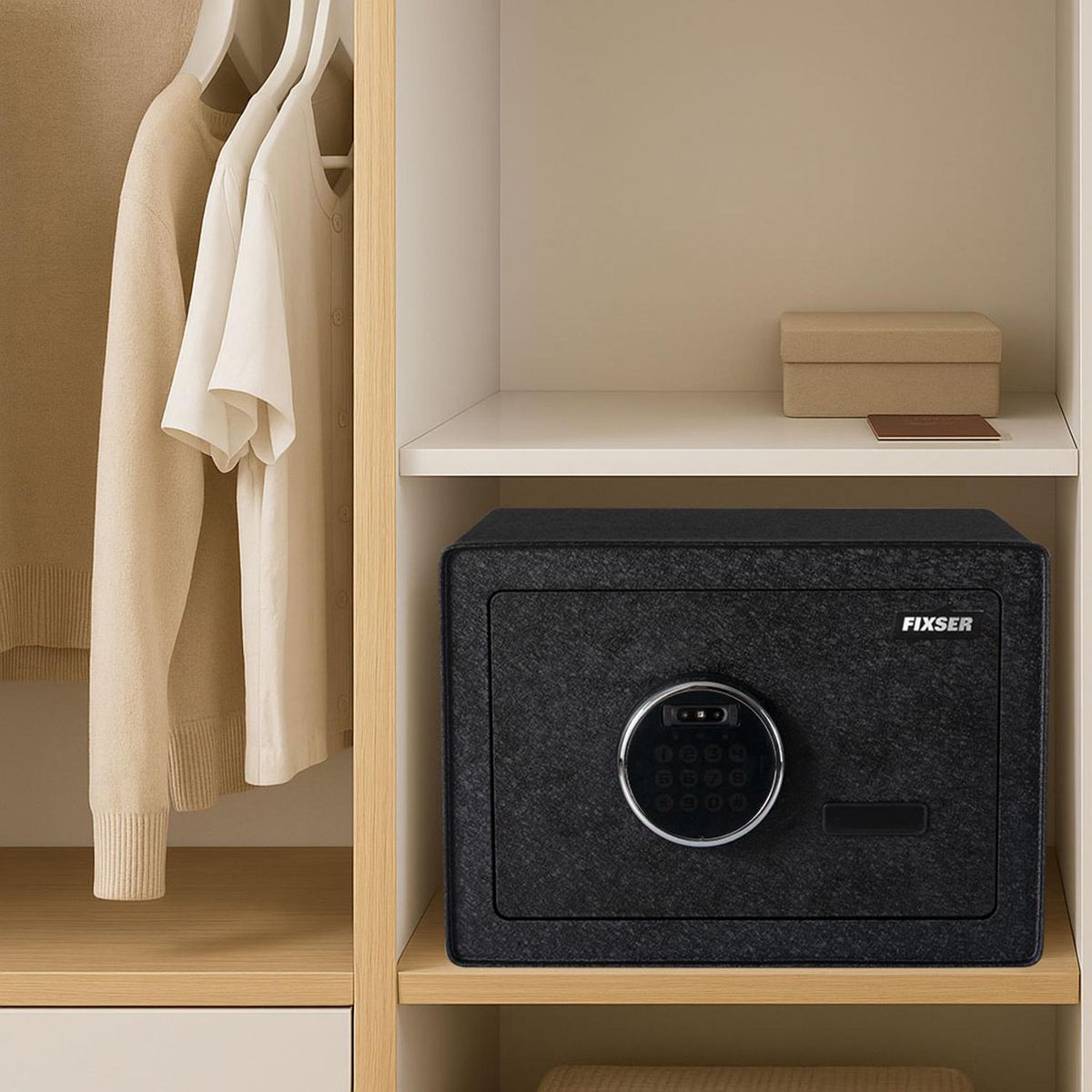 FIXSER - Caja Seguridad Digital 16 l