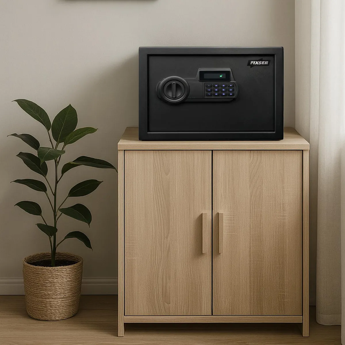 FIXSER - Caja Seguridad Digital 16 l