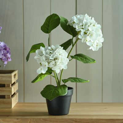 Imagen 2 del producto Planta artificial 41 cm Blanco