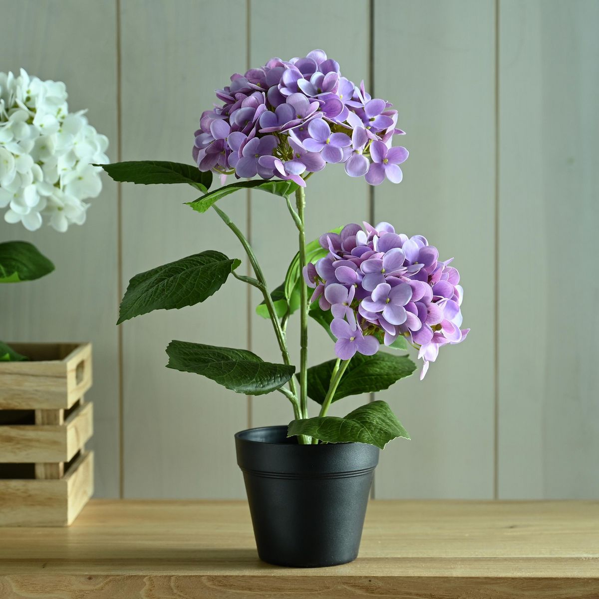 JUST HOME COLLECTION - Planta artificial 41 cm Morado