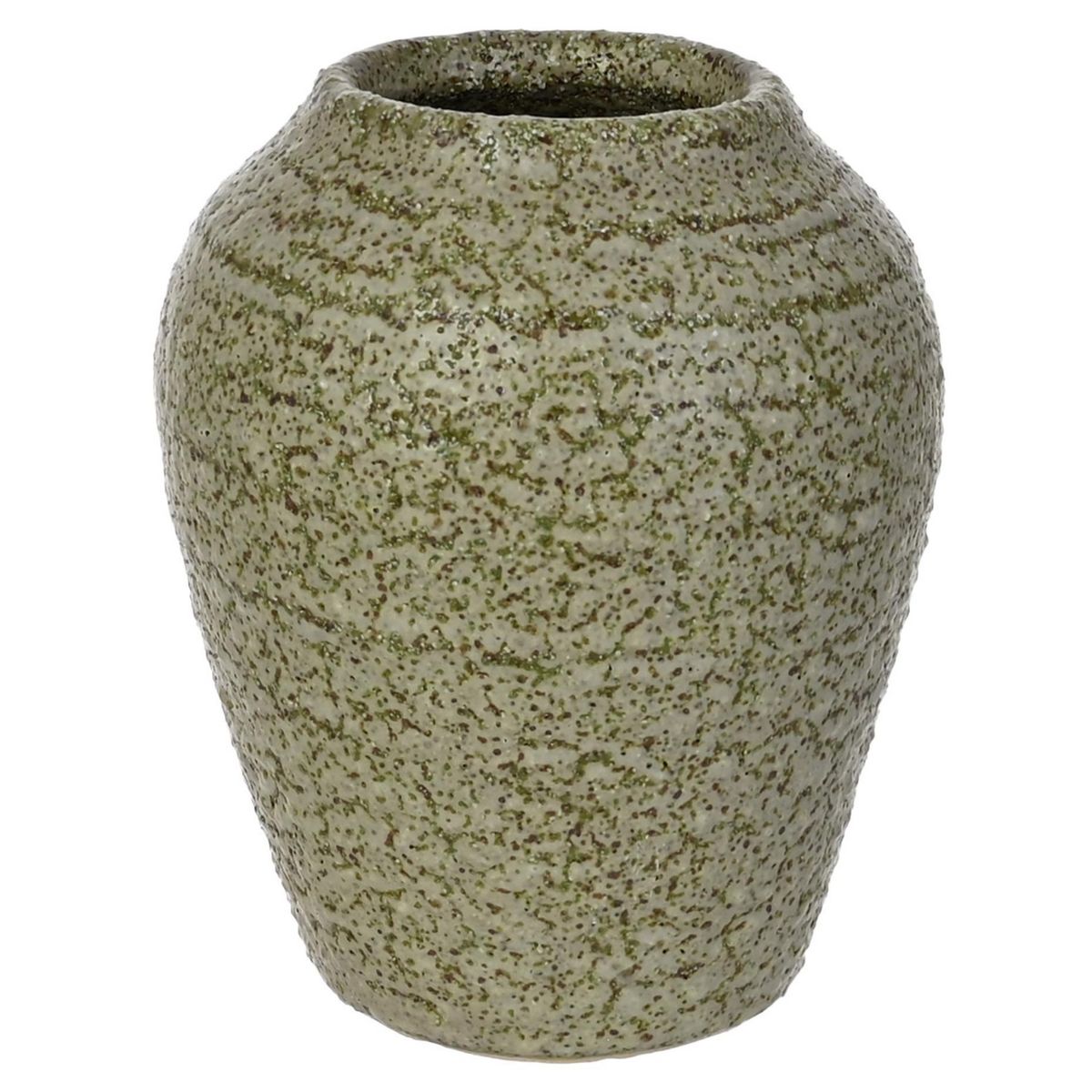 JUST HOME COLLECTION - Jarrón cerámica 13 cm green