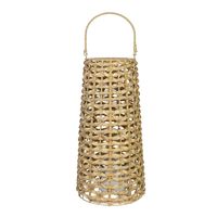 Farol ratan Natural 47x23 cm