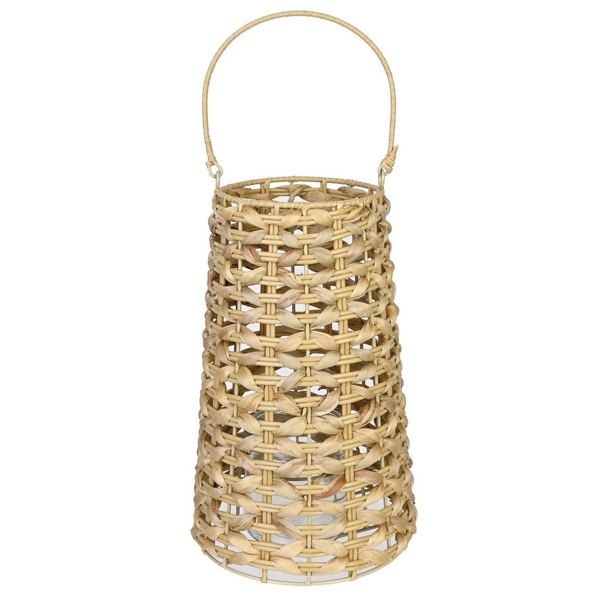 JUST HOME COLLECTION - Farol ratan Natural 34x21 cm