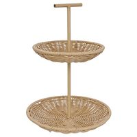 Soporte ratan Natural 37x26 cm