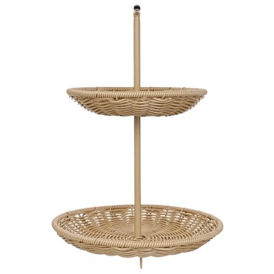 Imagen 2 del producto Soporte ratan Natural 37x26 cm