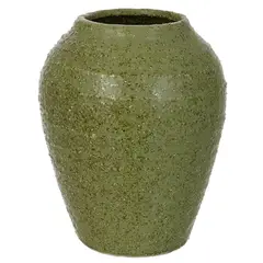 JUST HOME COLLECTION - Jarrón cerámica 13 cm green