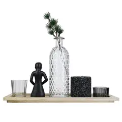 JUST HOME COLLECTION - Set decorativo 36 cm bw