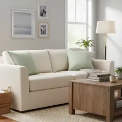 JUST HOME COLLECTION - Set 2 Cojínes Beige 45x45 cm