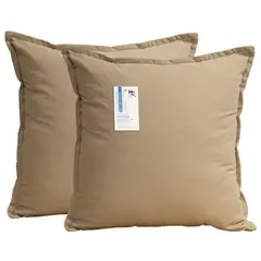 JUST HOME COLLECTION - Set 2 Cojínes Beige 45x45 cm