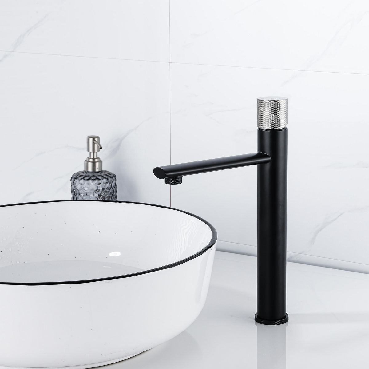SENSI DACQUA - Monomando Lavamano Oporto Negro