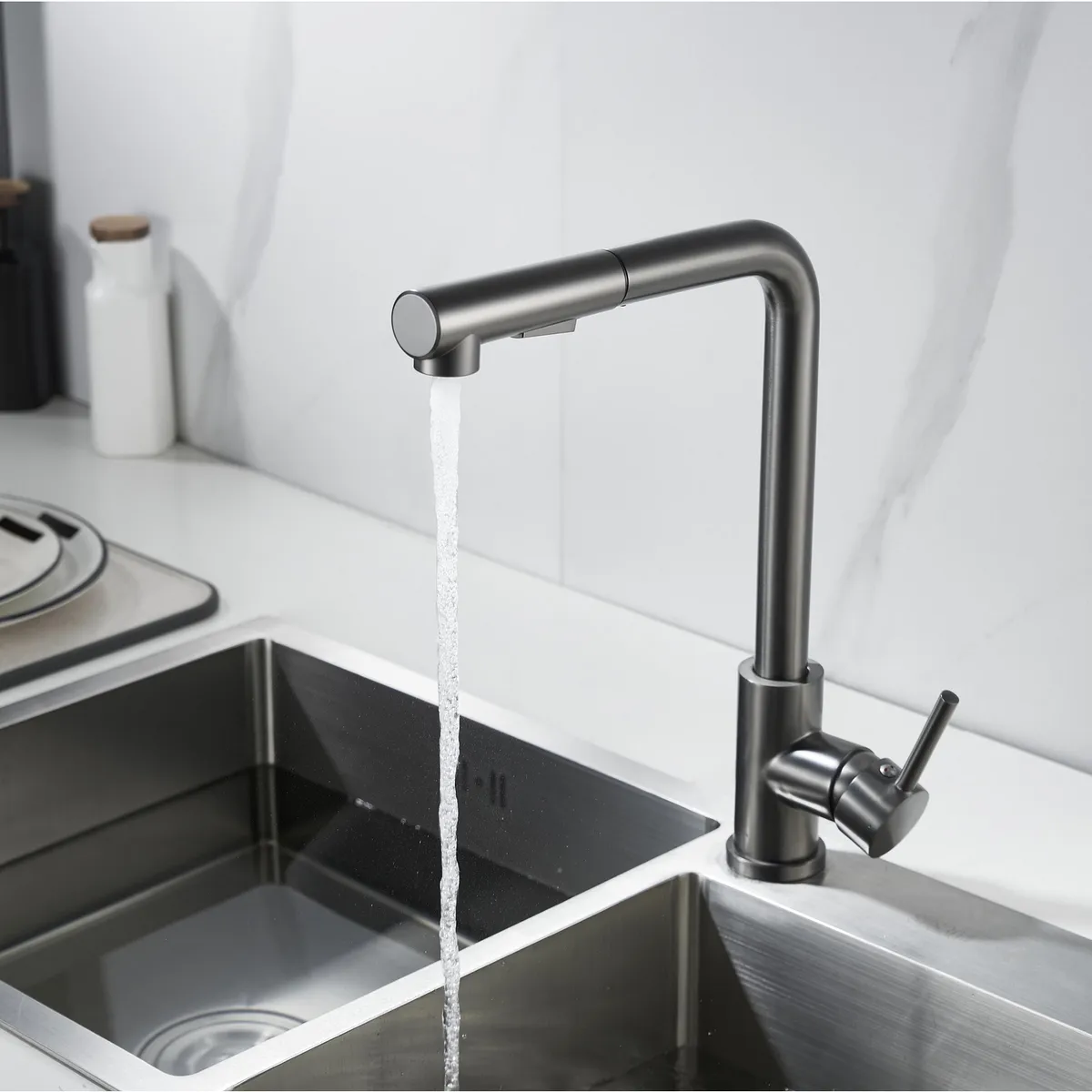 SENSI DACQUA - Monomando Cocina Siena Gris