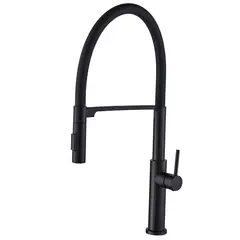 SENSI DACQUA - Monomando Cocina Portofino Negro